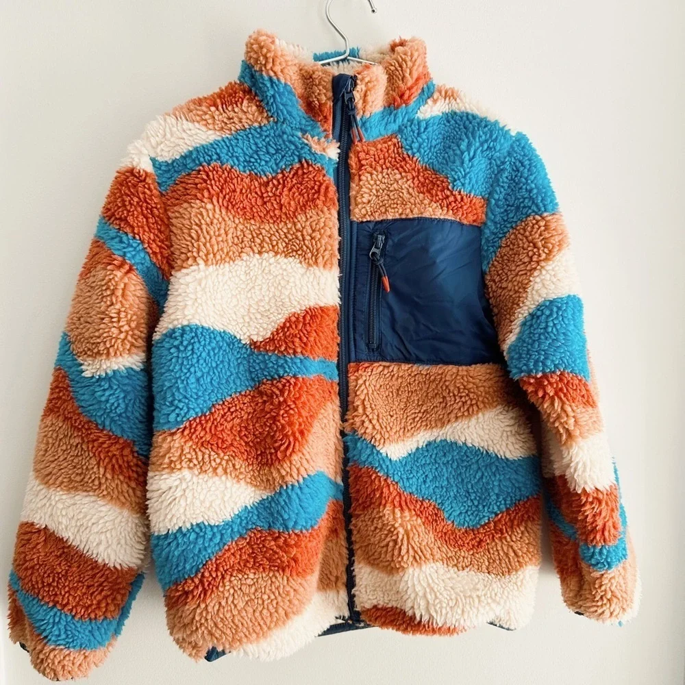H&M Kids TEDDY SHERPA FLEECE ACTIVEWEAR JACKET​ - Picture 6 of 8